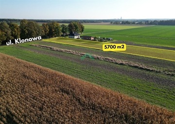 Działka, Borowno, Mykanów (gm.), 5500 m²