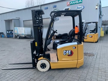 NOWY ELEKTRYCZNY WÓZEK WIDŁOWY CATERPILLAR CAT EP18ACNT O UDŹWIGU 1800 KG