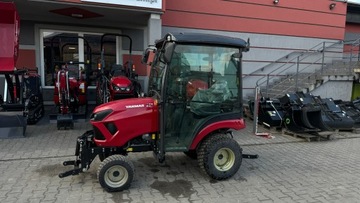 YANMAR SA221Q mini ciągnik 4x4 z kabiną i przednim TUZ