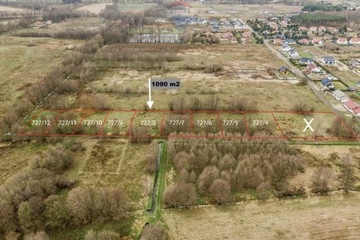 Działka, Zielona Góra, Ochla, 1090 m²