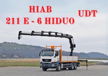 MAN TGS 26.360 * HIAB 211 E-6 HIDUO + PILOT * STAN BDB / 6x4