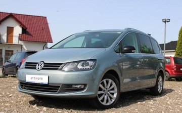 Volkswagen Sharan 2.0D 140KM solardach ledy za...