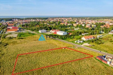 Działka, Łeba, Lęborski (pow.), 5752 m²