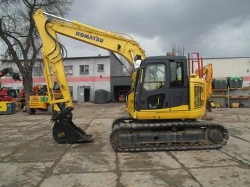 Komatsu PC 138 koparka gąsienicowa 14 ton tylko 2560 mtg gumowe klepki