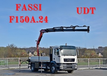 MAN TGM 18.340 SKRZYNIA 5,50m*FASSI F150A.24/PILOT