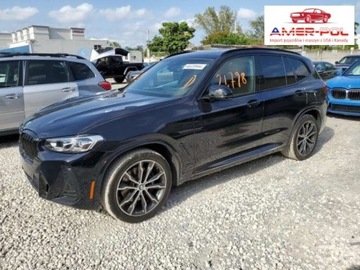 BMW X3 2022, 3.0L, 4x4, M40I, porysowany lakier