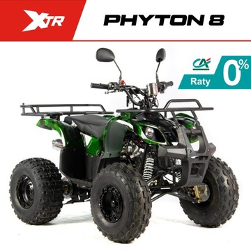 QUAD 125 110 XTR PHYTON 8 ODŚNIEŻARKA PÓŁAUTOMAT TRANSPORT RATY 0% +GRATISY