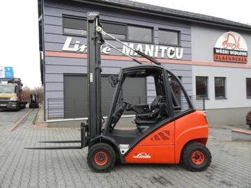 Wózek widłowy Linde H25D-02 (2,5 t, Standard 5 m, przesuw boczny)