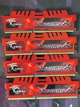 RAM DDR3 16GB(4x4GB) 1600MHz CL9 G.Skill RIPJAWS X