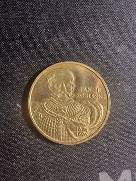 Moneta 2 zł 2001 Jan III Sobieski 