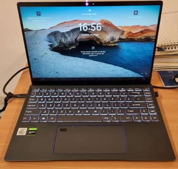 Laptop MSI prestige 14 i7-10710u gtx 1650