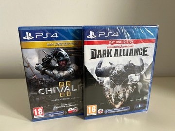 Nowe Gry Dark Alliance + Chivalry 2 PS4 / PS5 PL.