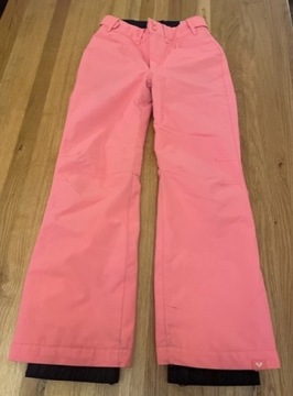 Spodnie narciarskie ROXY r. 12/L różowo-brzoskwini