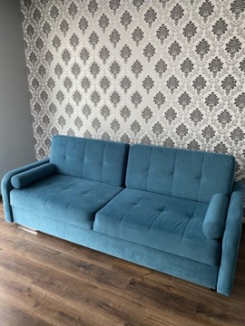 Sofa/kanapa 3-osobowa turkusowa/zielona 