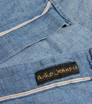 Nudie Jeans jeansowa koszula selvedge