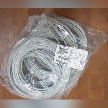 Patchcord Molex 10m kat. 6 FTP LSOH szary