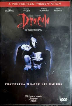 Film DVD Dracula Bram Stoker stan Bdb-