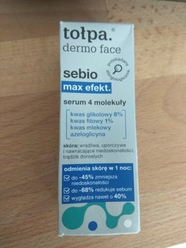 Tołpa sebio max effect serum wyrównujące koloryt