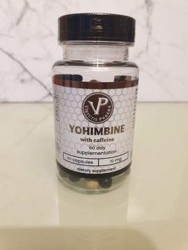 Yohimbine 10mg + Cofeina , Yohimbina , odchudzanie