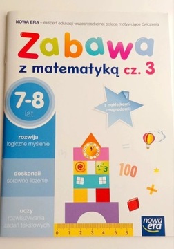 "Zabawa z matematyką" ćwiczenia 7-8 lat klasa 1-3