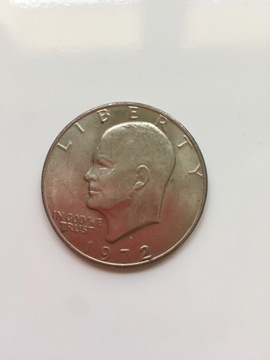 1dolarUSAEisenhower1972,śr.3,81cm,w.22,68g.st.b.p