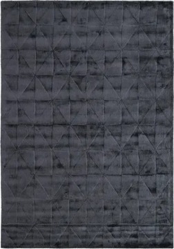 Dywan Pyramid Charcoal 230x160 cm czarny