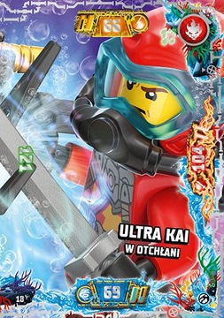 LEGO Ninjago Ultra Kai w otchłani nr 18 SEABOUND