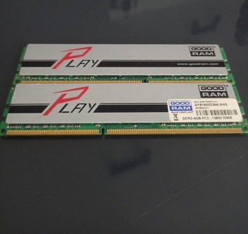 Pamięć ram GOODRAM PLAY 2X4GB (8GB) DDR3 Radiator