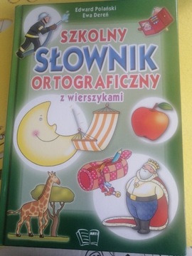 Szkolny słownik ortograficzny z wierszykami