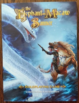 The Elephant & Macaw Banner rpg nowy