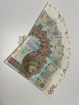 BANKNOTY 500 ZŁ (SERIA AA)