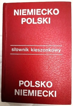 Słownik kieszonkowy niemiecko polski