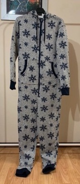 Kostium z kapturem w style zimy Piżama rozmiar M 