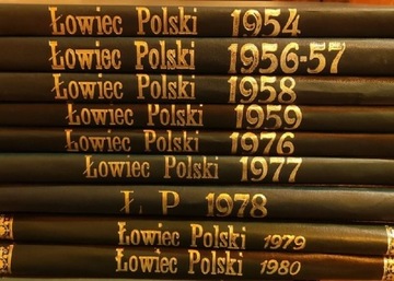 Łowiec polski duża ilość roczników 