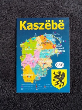 KASZUBY KASZEBE MAPKA HERB