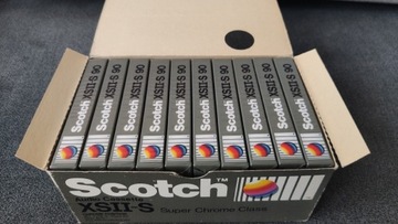 Scotch XSII-S 90, 10 sztuk kaset magnetofonowych 