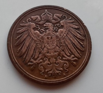 Niemcy-Cesarstwo 1 Pfennig 1911 A