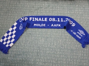 Molde FK szalik na finał Pucharu Norwegii 2009