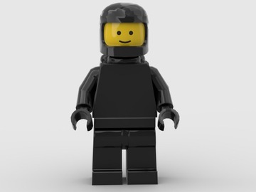 LEGO 10497 Czarny kosmonauta Spaceman 71037
