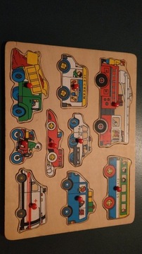 Puzzle - układanka - auta