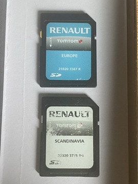 Renault Karta SD nawigacji 