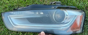 lampa lewa Usa audi a4 b8 skrętna 