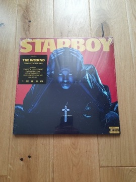 The Weeknd Starboy czerwony winyl 2LP red