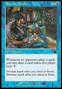 Rhystic Study (1x) MTG --> 2 dostępne