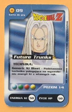 KARTA DRAGON BALL Z - CHIO - FUTURE TRUNKS