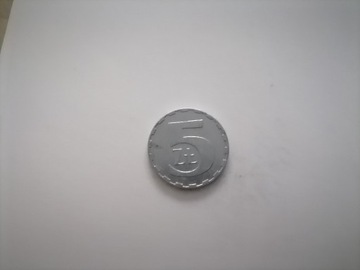 5 zł złotych 1989 rok 