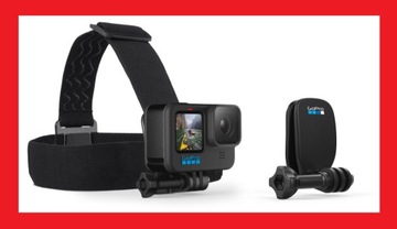 Oryginalny GoPro Head Strap + QuickClip NOWE