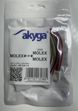 Przewód Molex to mini molex/molex