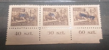 Polska Fi 513** nadruk Groszy1950