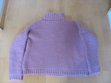 Gruby sweter damski M/L